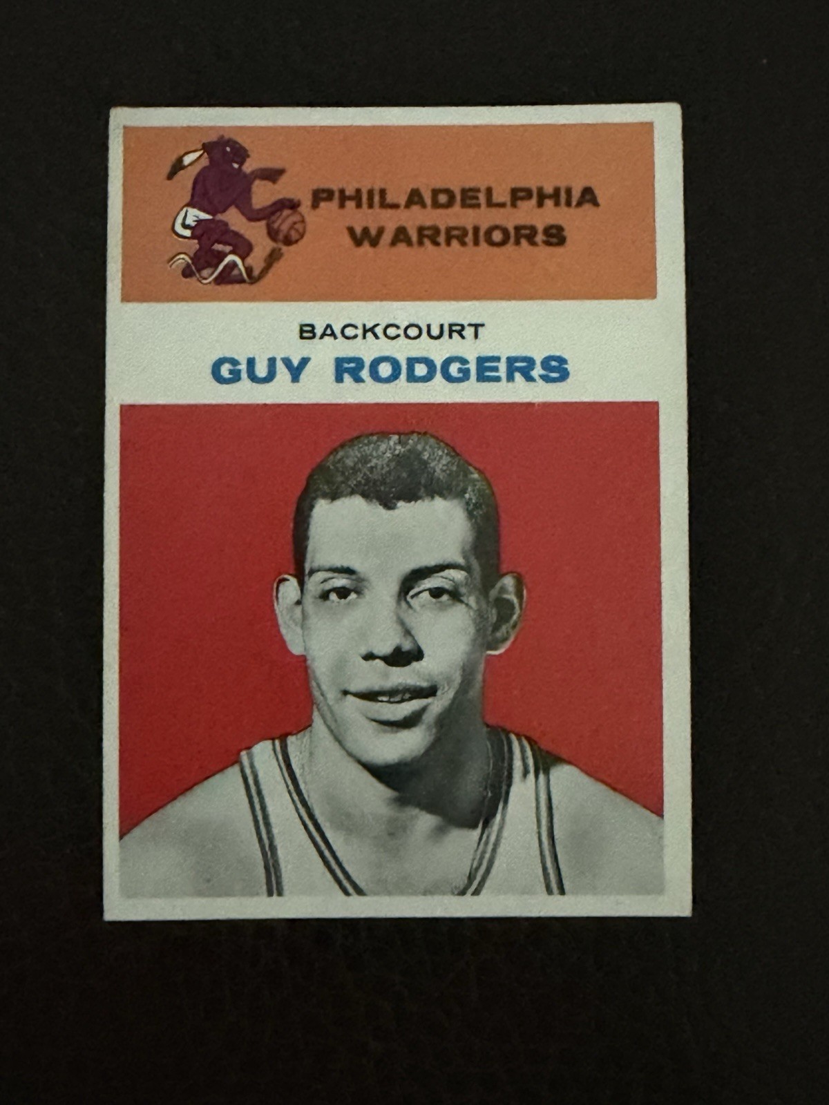 1961-62 Fleer - Guy Rodgers #37 (RC) EX/NM 1961-62 Fleer - Guy Rodgers #37 (RC) EX/NM