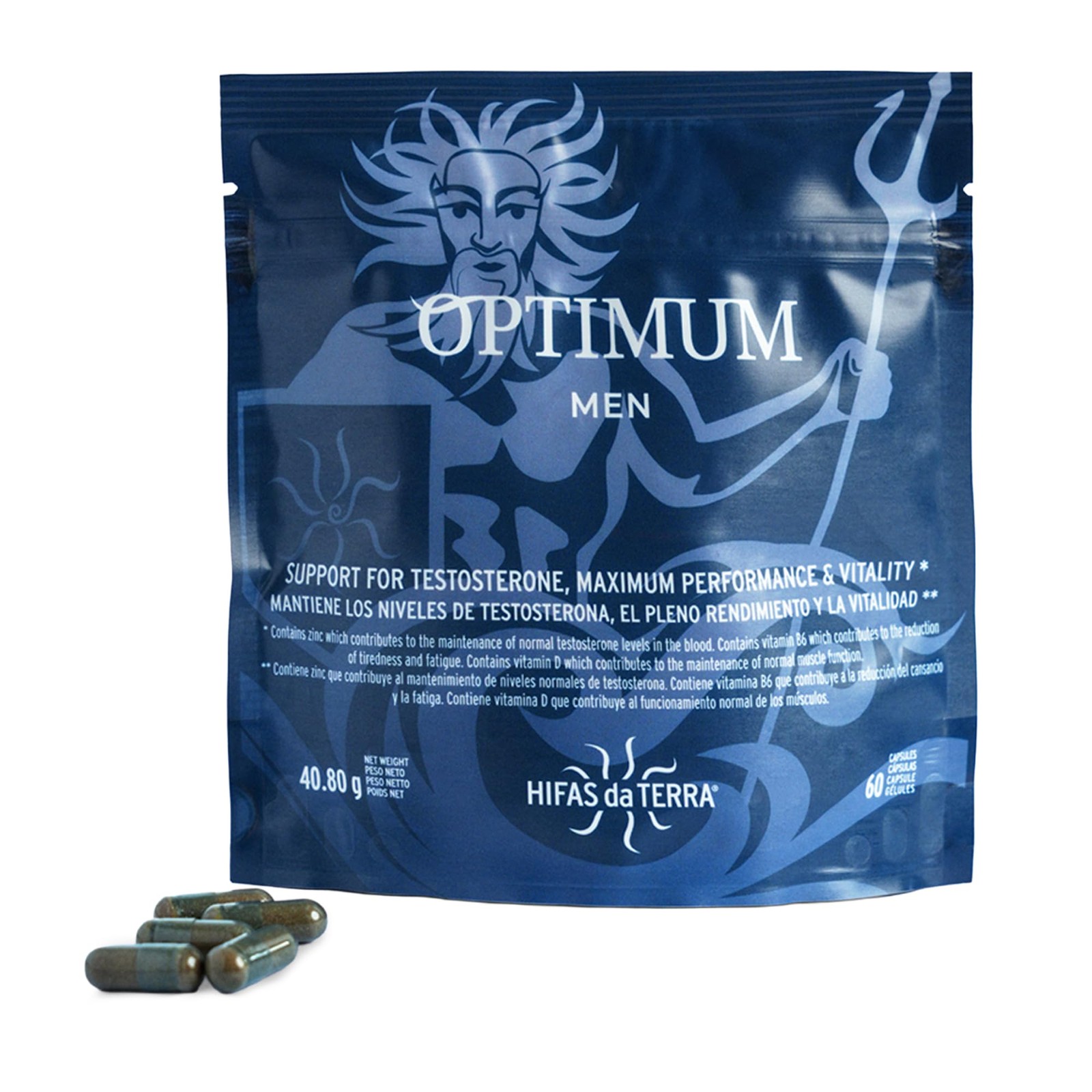 HIFAS DA TERRA Optimum Refill Pack for Men  Mushroom Supplement, Mushroom Com...