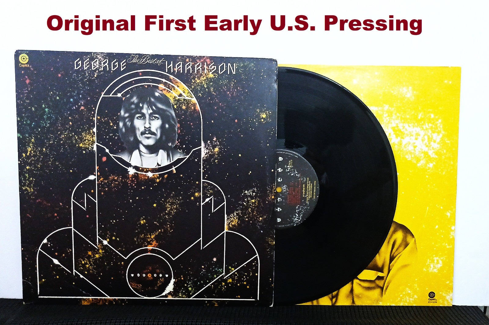 Best Of GEORGE HARRISON 🎵Original 1976 Capital Records ST-11578 U.S. Pressing👍