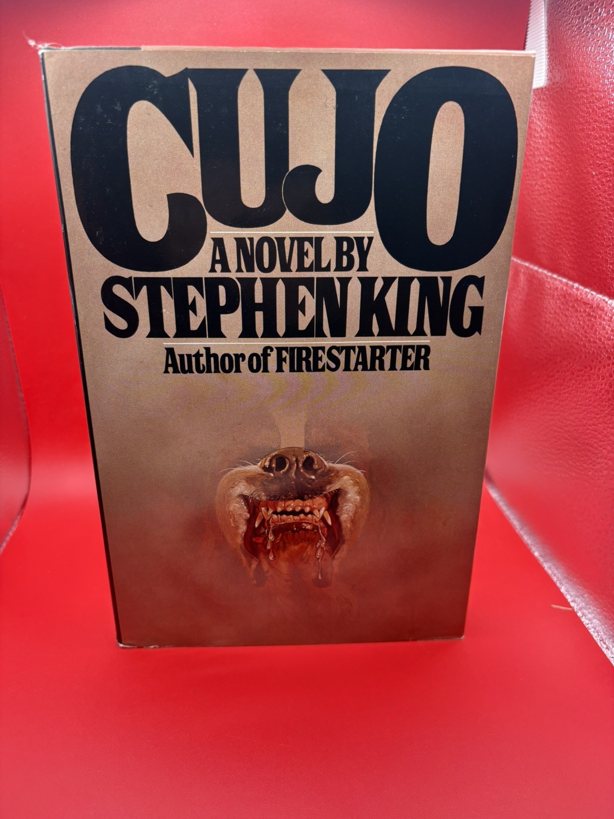 Cujo Stephen King Hardcover with Dust Jacket 1981 Unread Cujo Stephen King Hardcover with Dust Jacket 1981 Unread