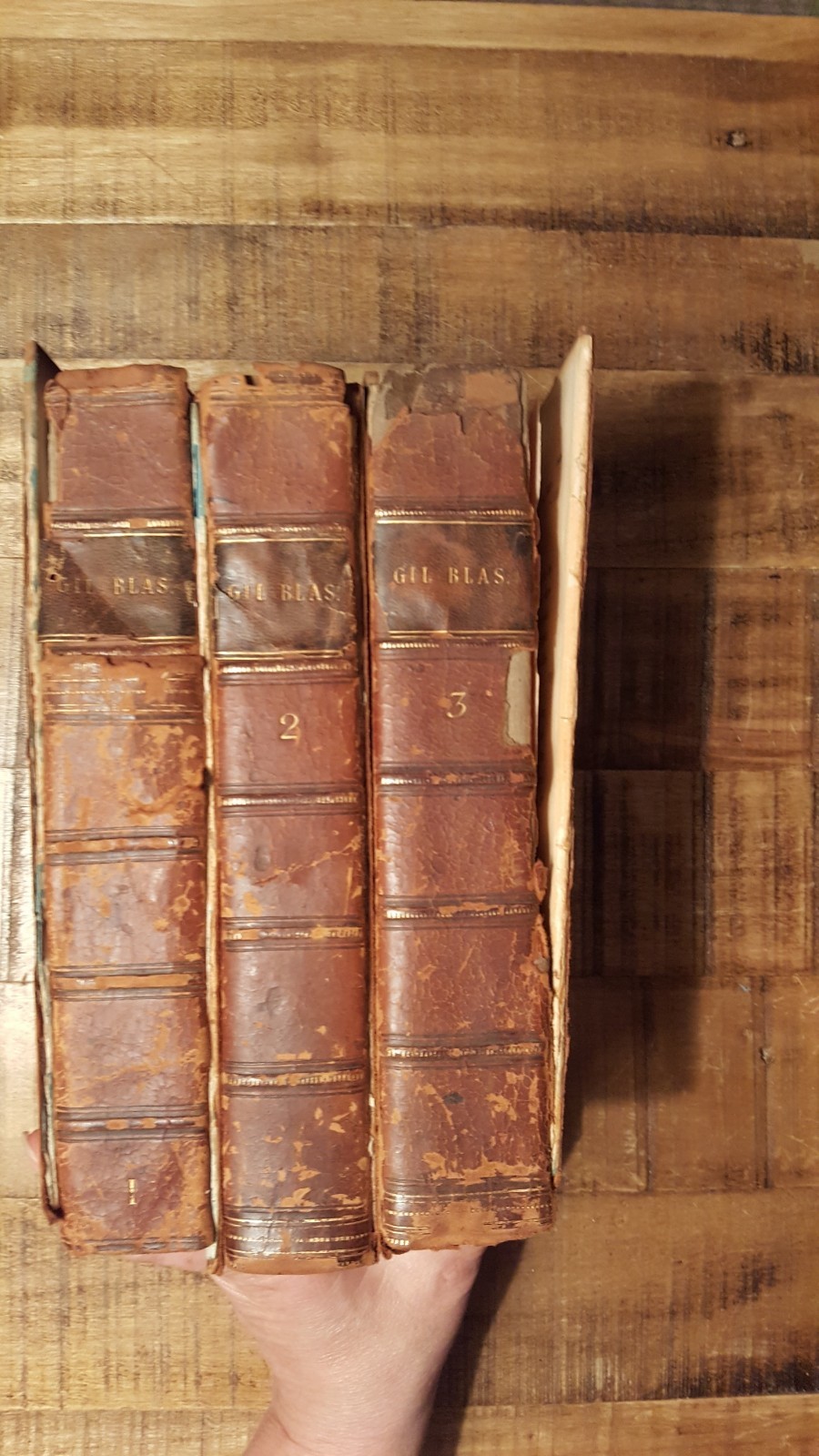THE ADVENTURES OF GIL BLAS OF SANTILLANE - 3 Volume Set / 1802 / Engravings