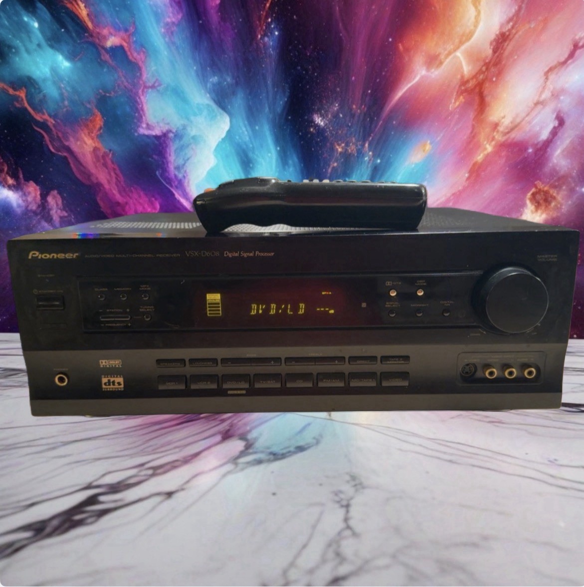Vintage Pioneer VSX-D608 500 Watt Av Receiver – Home Theatre Stereo Serviced🔥🎶 Vintage Pioneer VSX-D608 500 Watt Av Receiver – Home Theatre Stereo Serviced🔥🎶
