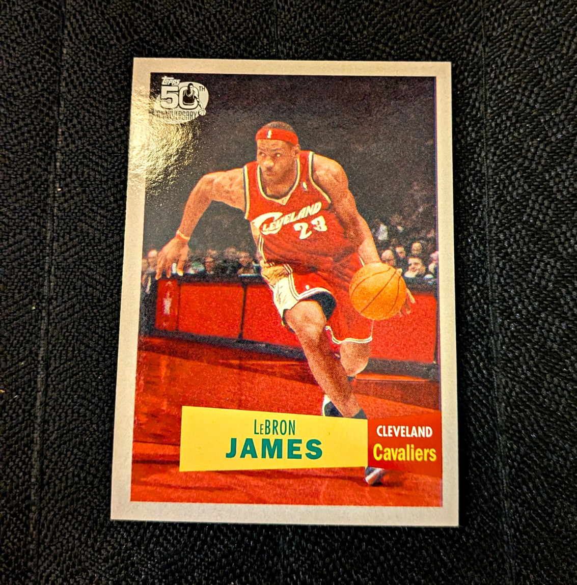 Topps 2007-08 1957-58 Variations LeBron James Cavaliers #23 Basketball