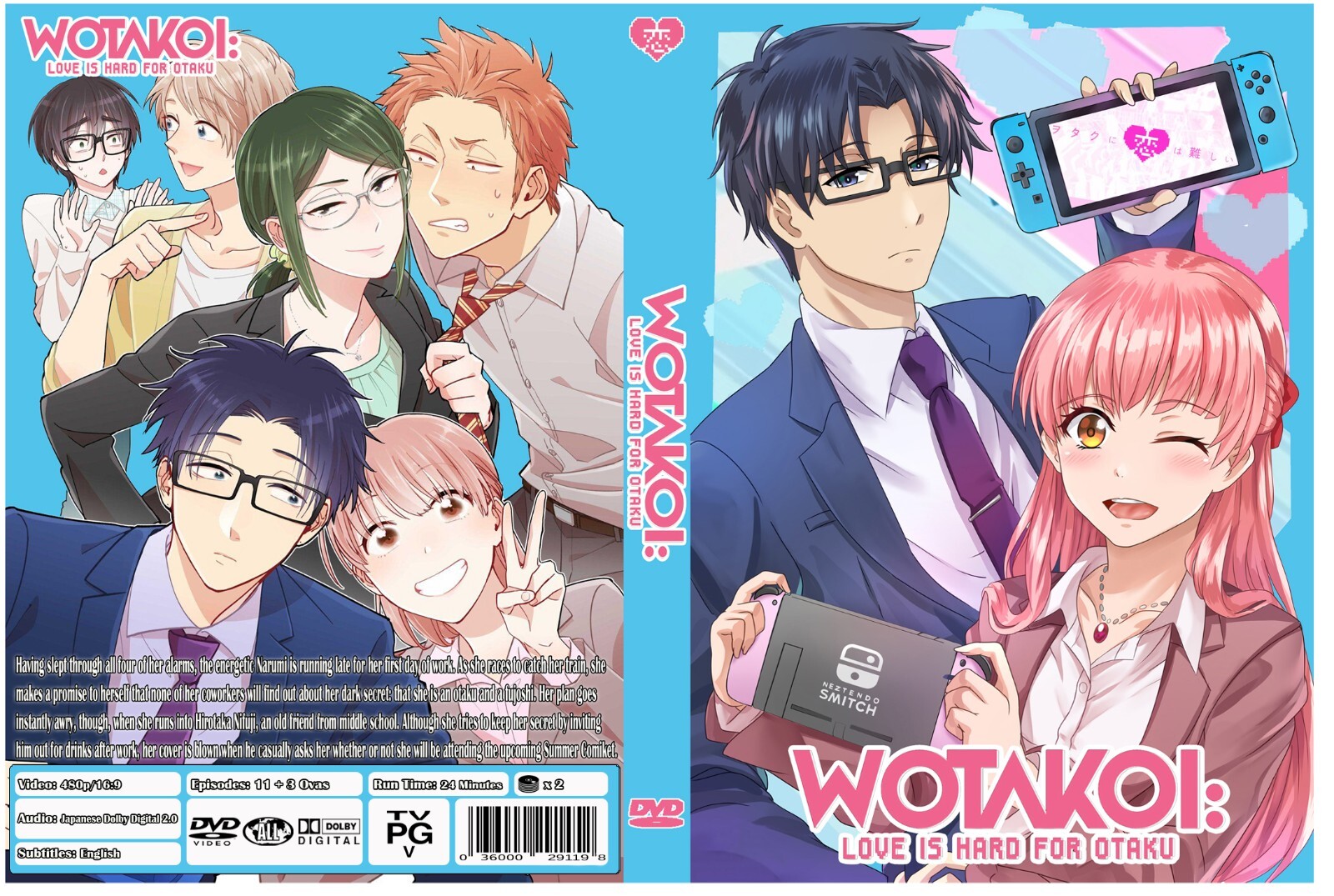 Wotakoi Love is Hard for Otaku+3 Ovas Complete Anime Series Jpn Audio Eng Subs Wotakoi Love is Hard for Otaku+3 Ovas Complete Anime Series Jpn Audio Eng Subs