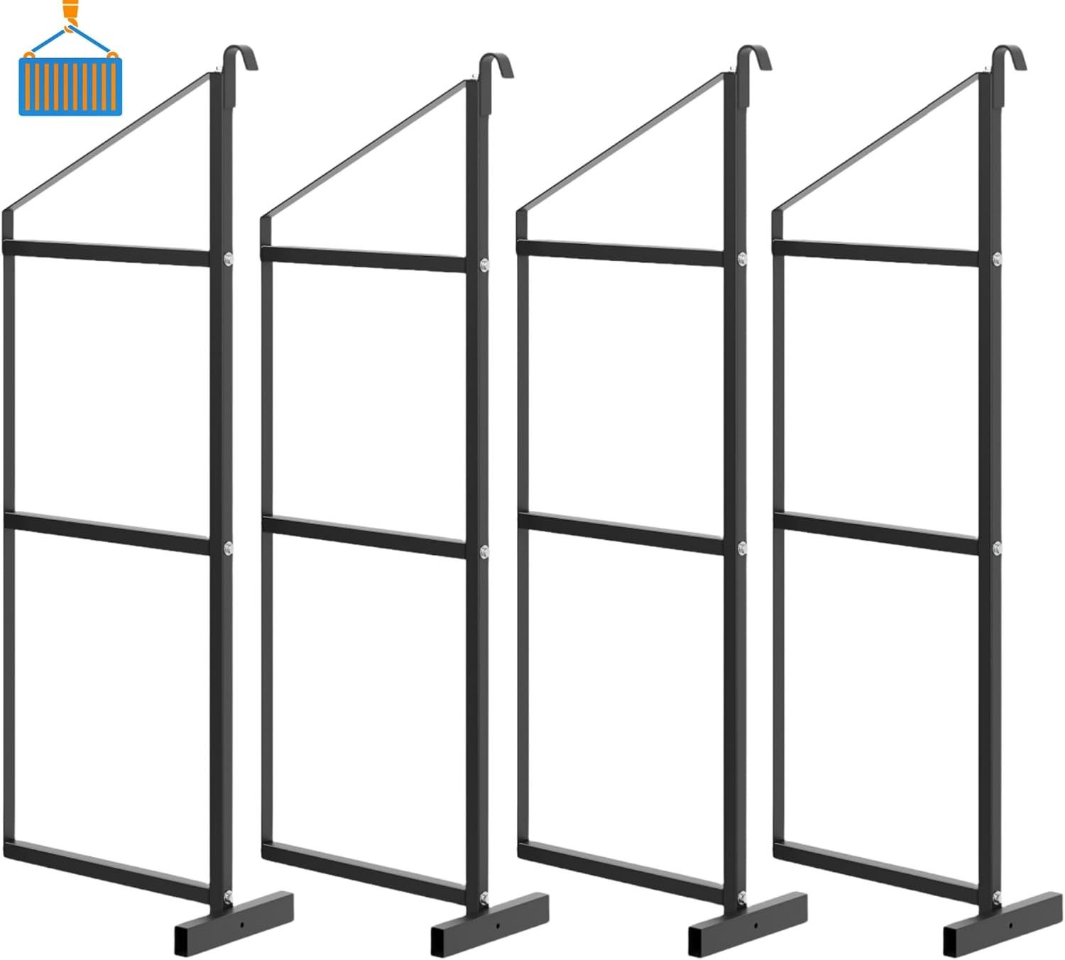 🔥2/4/8 Pcs Cargo Shipping Container Shelving Shelf Brackets Universal Fitment 🔥2/4/8 Pcs Cargo Shipping Container Shelving Shelf Brackets Universal Fitment