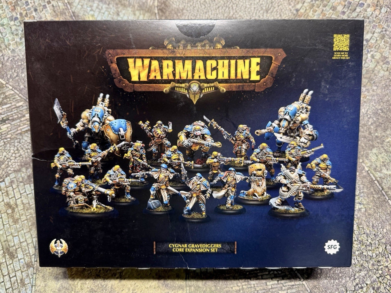 Warmachine Cygnar Gravediggers Core Expansion Set Steamforged Games SFG NIB