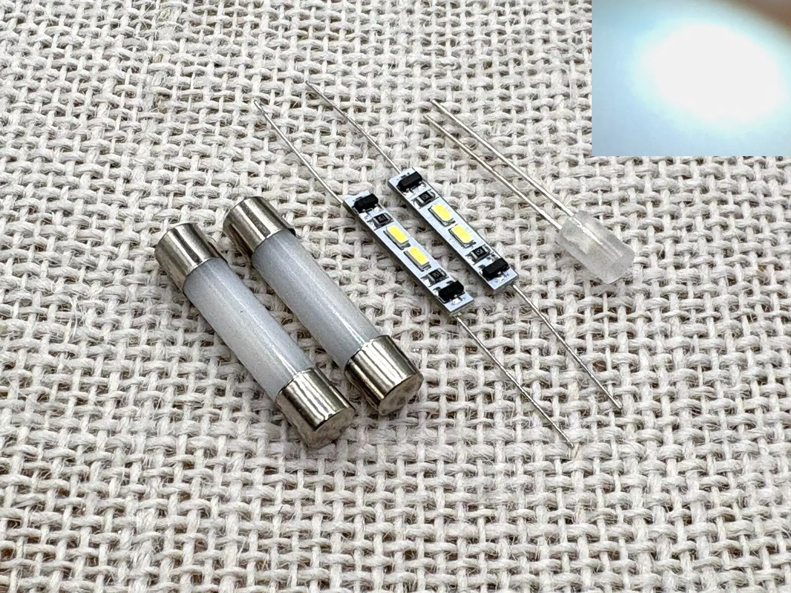 Realistic APM-200 replacement PANEL LED LAMPS BULBS LIGHTS kit  WHITE