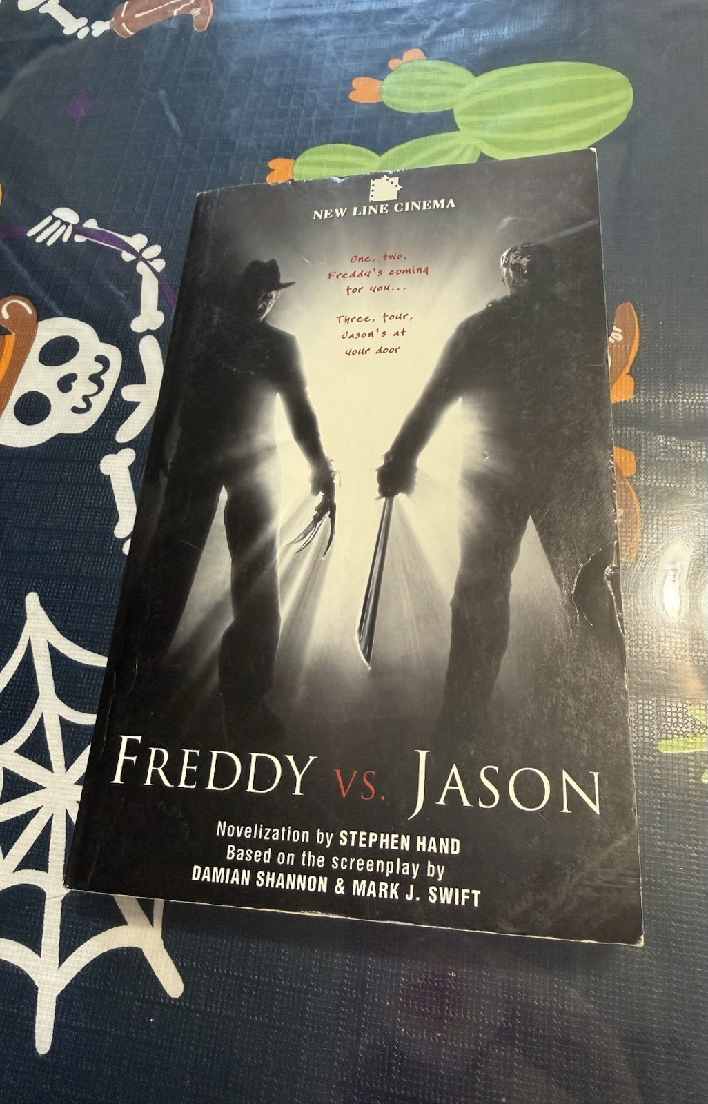 Freddy Vs. Jason Stephen Hand 2003 Movie Tie-In .. 1st Paperback Printing.