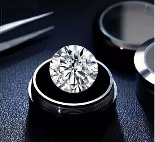 3 Ct Natural White Diamond Round Cut VVS1 D Grade GDGL Certified A14