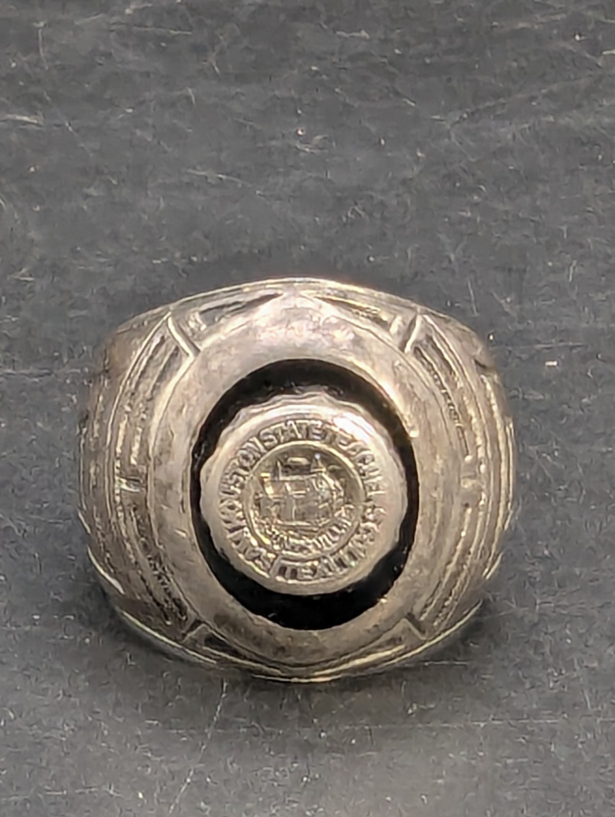 Vintage College Sam Houston State Teachers Sterling Silver Ring Jostens Size 7.5 Vintage College Sam Houston State Teachers Sterling Silver Ring Jostens Size 7.5