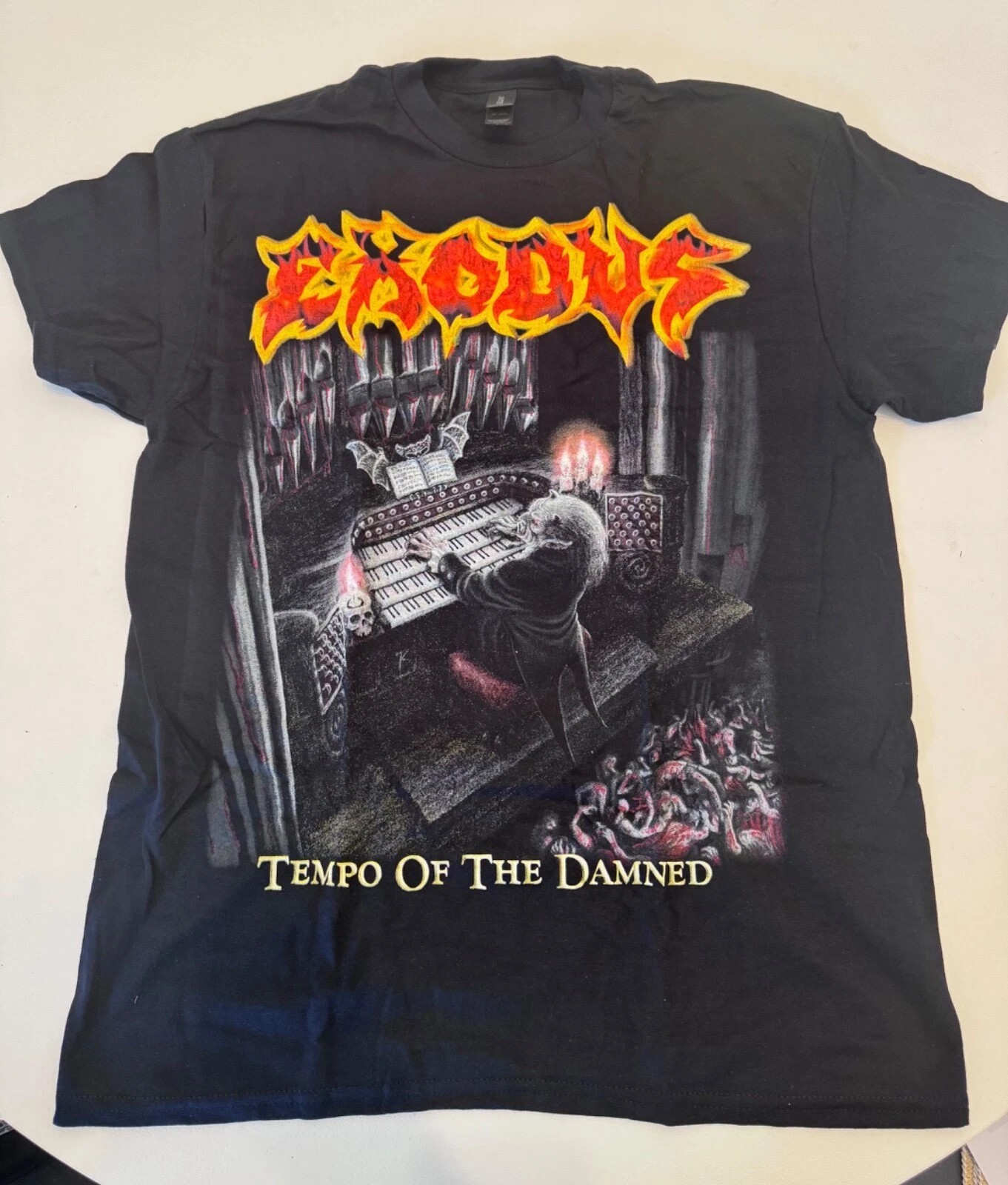 HOT Exodus - Tempo of the Damned Black Unisex S-5XL T-Shirt