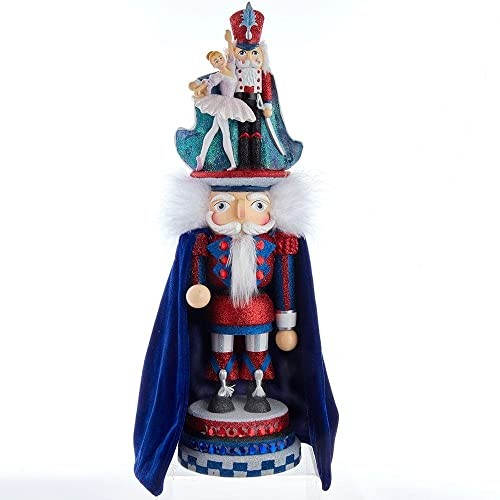 Kurt Adler Hollywood Ballerina With Prince Wood Christmas Nutcracker 18 Inch Kurt Adler Hollywood Ballerina With Prince Wood Christmas Nutcracker 18 Inch