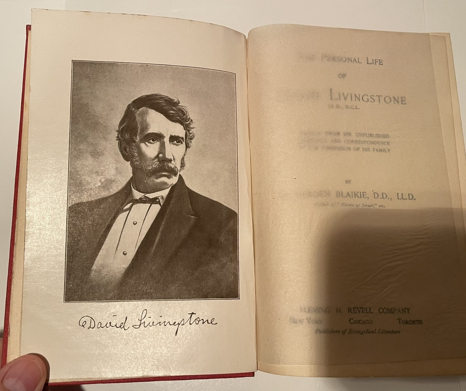 The Personal Life Of David Livingstone Chiefly from His Unpublished Journals The Personal Life Of David Livingstone Chiefly from His Unpublished Journals