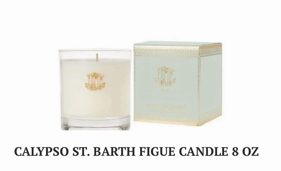 Calypso St Barth Figue Eau De Parfum Candle NEW Open Box