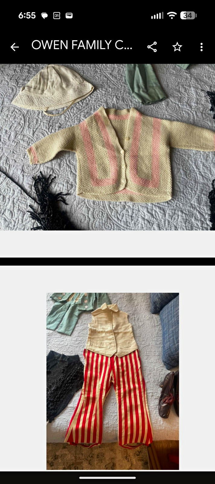Antique Early 1900\'s Children\'s Clothing Homemade Jacket Pants Hat Vest Lot Antique Early 1900\'s Children\'s Clothing Homemade Jacket Pants Hat Vest Lot