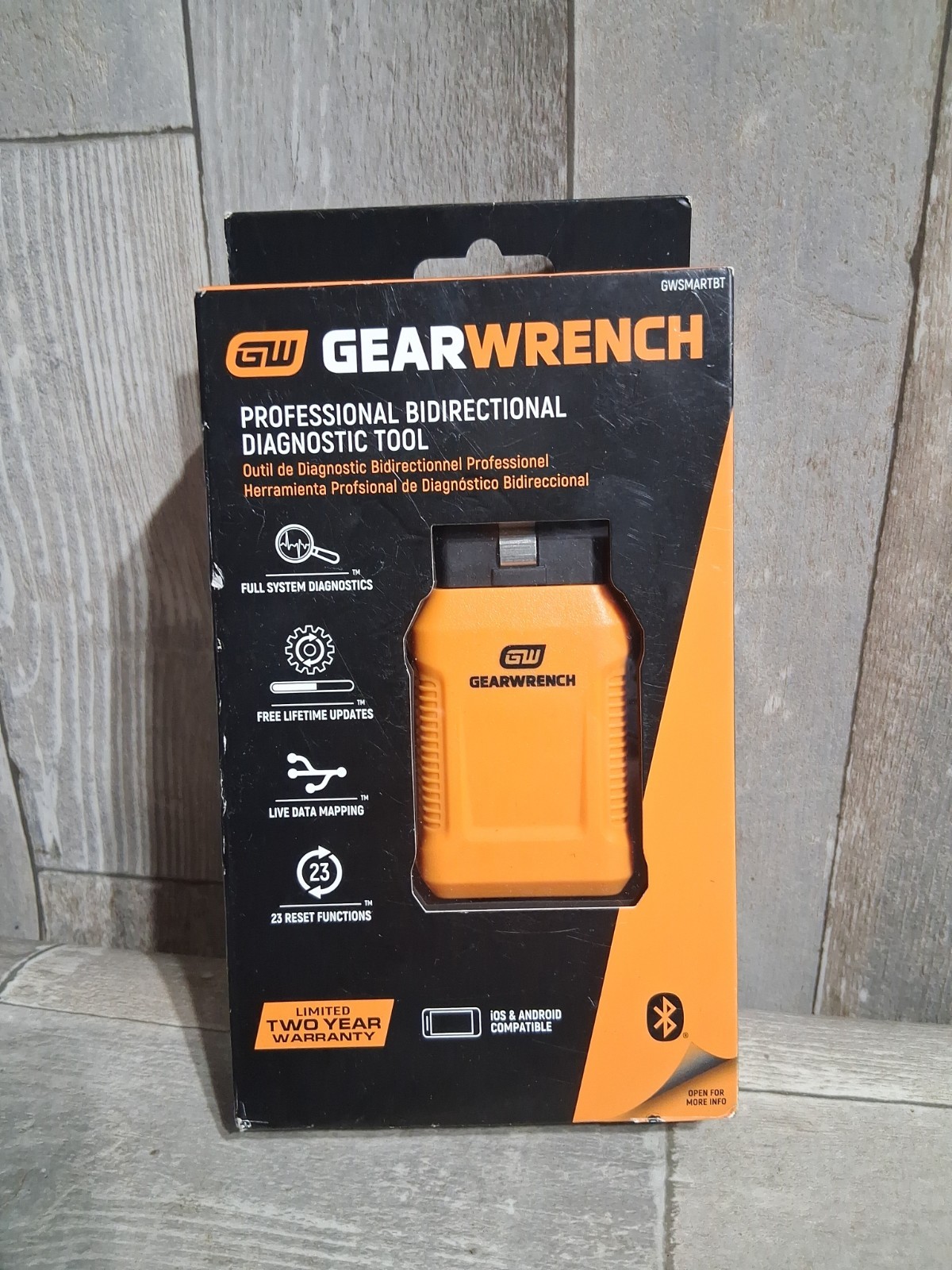 GearWrench Professional Bi-Directional Diagnostic Scan Tool GWSMARTBT GearWrench Professional Bi-Directional Diagnostic Scan Tool GWSMARTBT