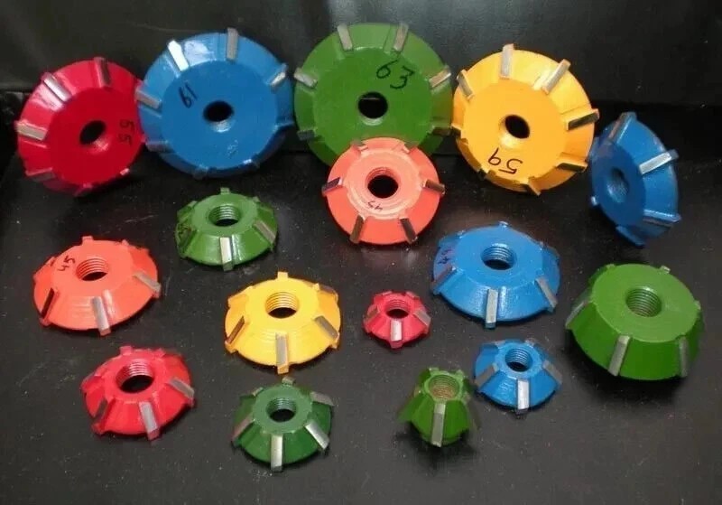 5x Valve Job Seat Cutter Set Carbide Tipped 2 Angle Cut For Performance Head