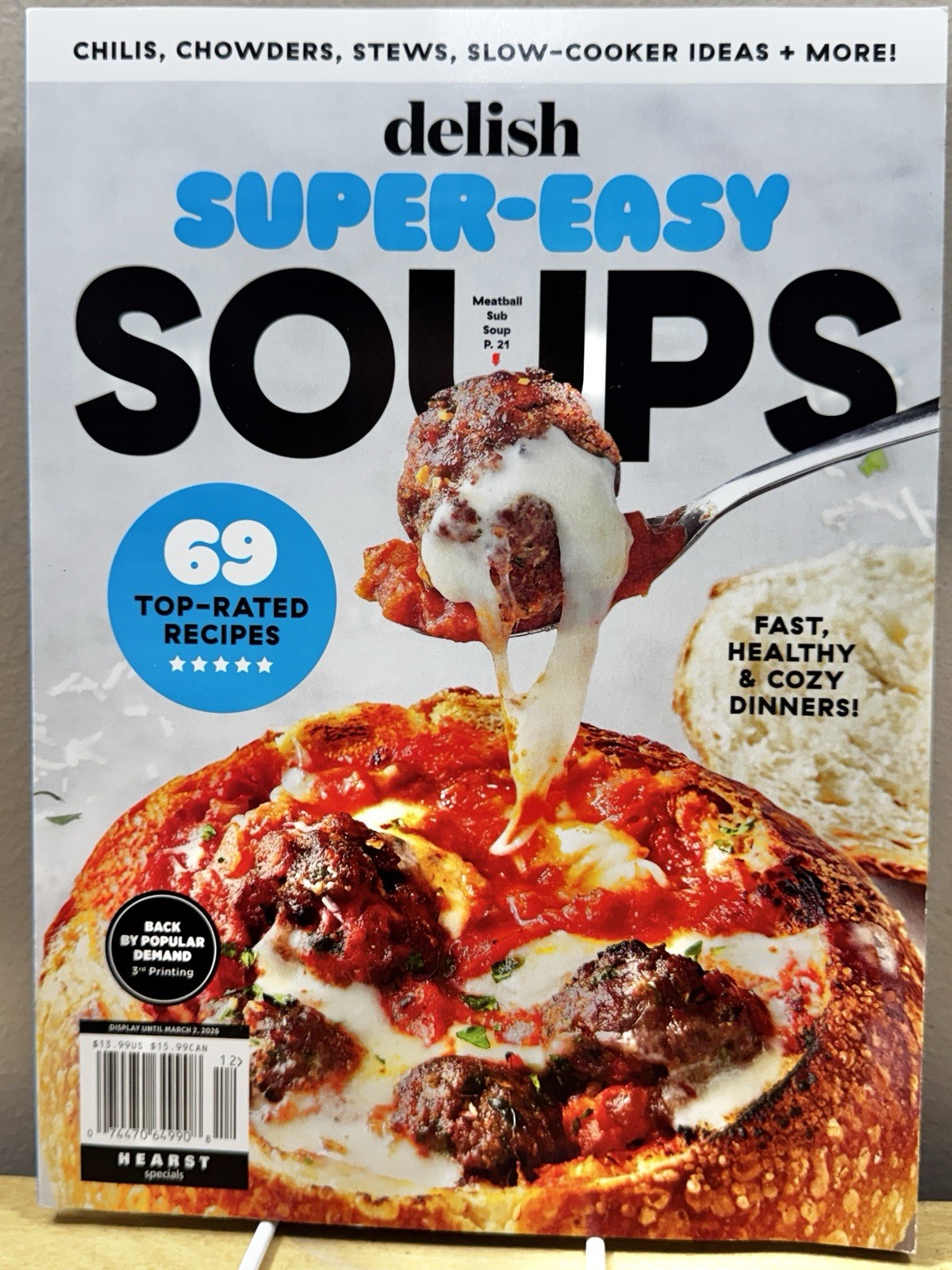 Delish Super-Easy Soups 2026 Magazine Delish Super-Easy Soups 2026 Magazine