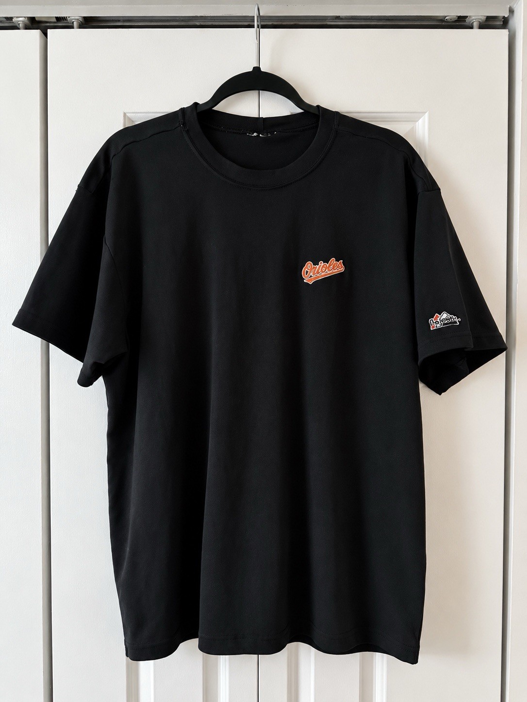 Baltimore Orioles Majestic T-Shirt Men’s Black MLB Baseball Embroidered Logo Tee Baltimore Orioles Majestic T-Shirt Men’s Black MLB Baseball Embroidered Logo Tee