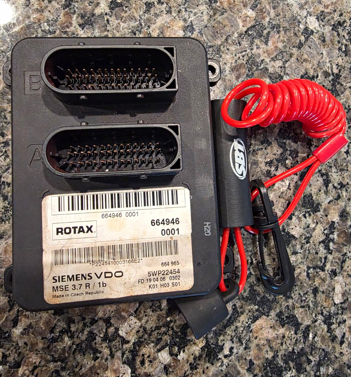 Seadoo 2007 RXP RXT GTX 215 Rotax ECU Siemens 420664946 664946 Plug & Play Seadoo 2007 RXP RXT GTX 215 Rotax ECU Siemens 420664946 664946 Plug & Play
