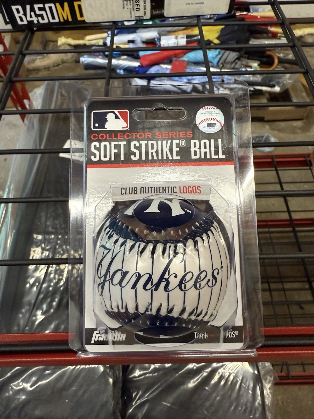 Franklin Official MLB Collectors Series Soft Strike Ball - New York Yankees