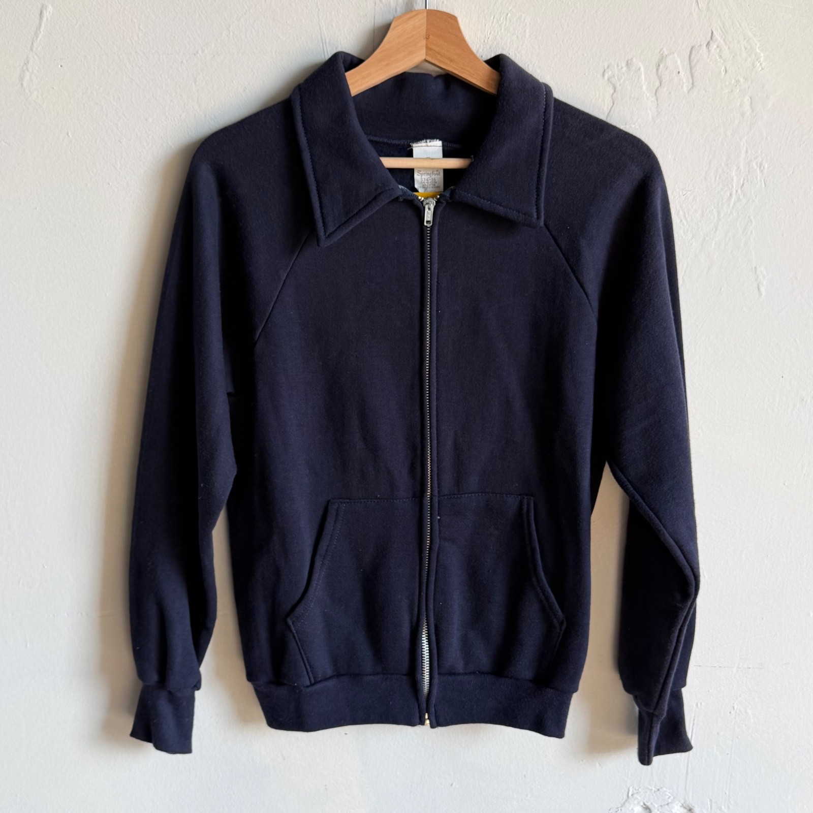 Vintage 60s 70s Springfoot Full Zip Sweater Deadstock New With Tags Size Small Vintage 60s 70s Springfoot Full Zip Sweater Deadstock New With Tags Size Small