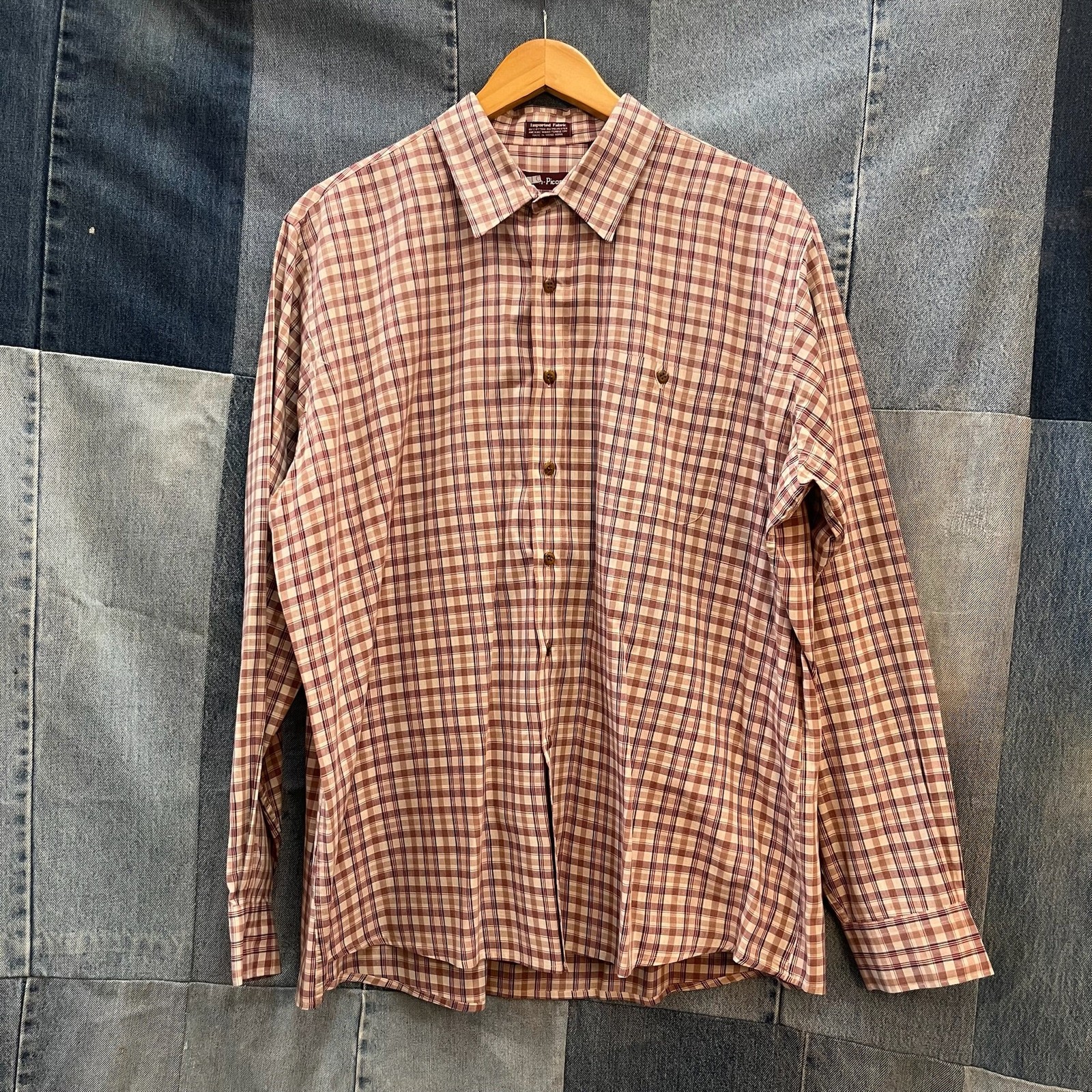 Vintage Evan-Picone Plaid Shirt Vintage Evan-Picone Plaid Shirt