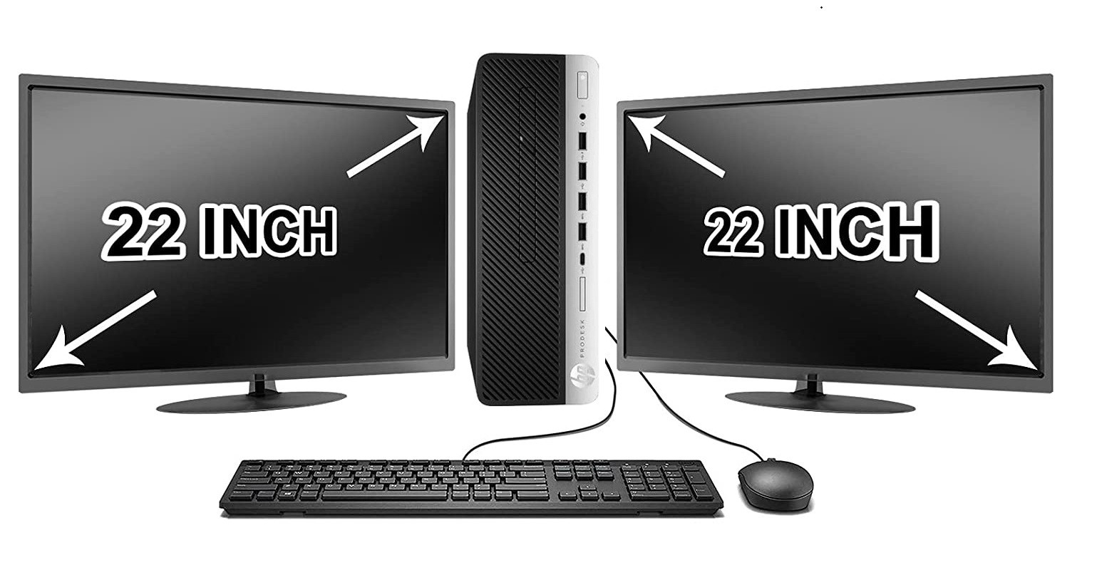 hp Desktop PC Computer Core I5 SSD DUAL 22 hp Desktop PC Computer Core I5 SSD DUAL 22