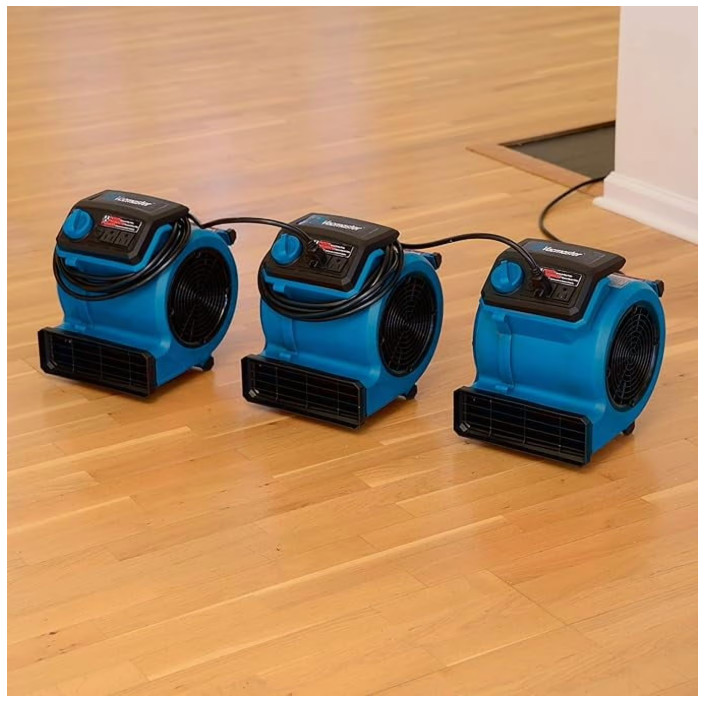 Vacmaster AM201 550 CFM High Velocity Air Mover Floor Drying Fan - Vacmaster AM201 550 CFM High Velocity Air Mover Floor Drying Fan -
