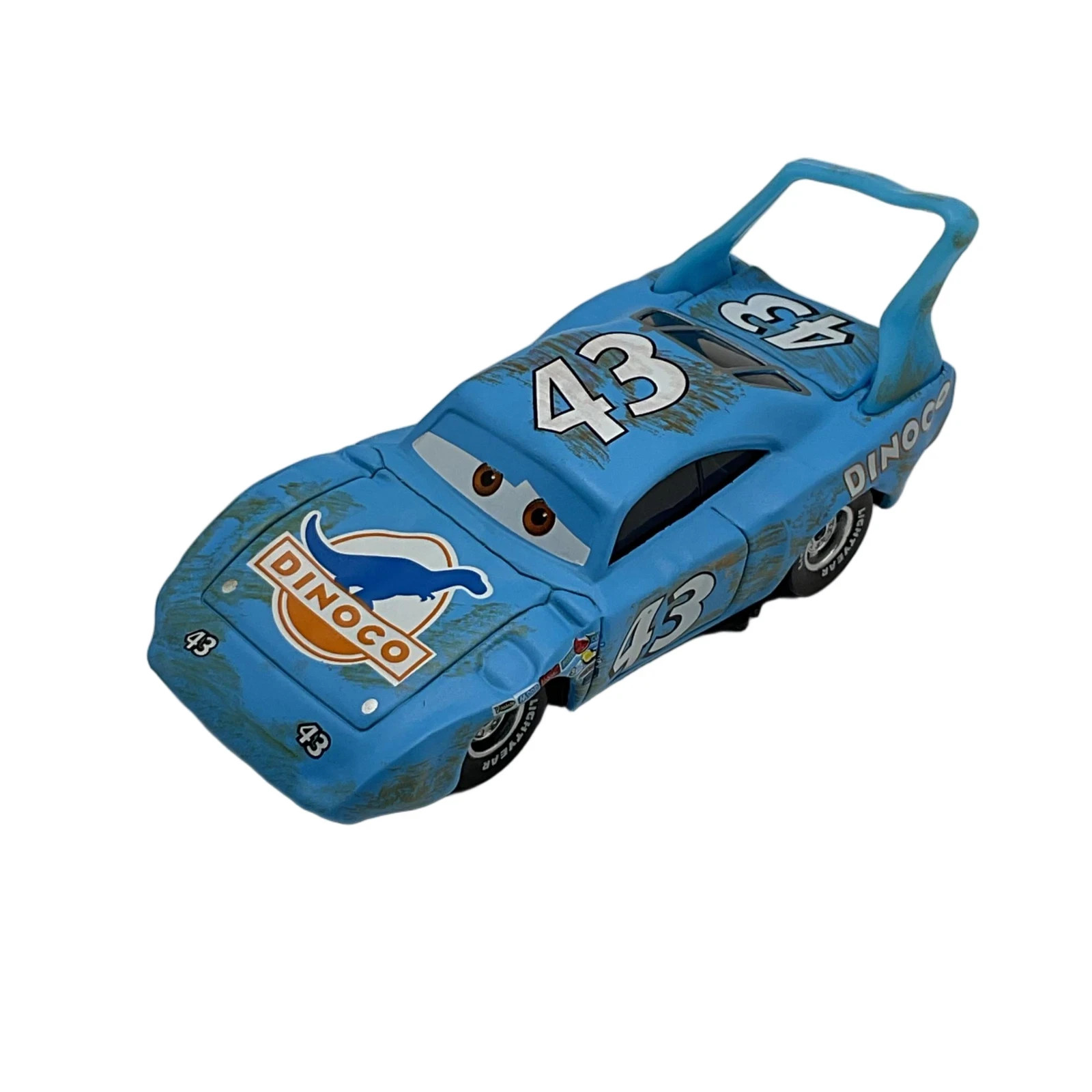 Toybeat Toys Car The Damaged King Dinoco Diecast 1:55 Loose