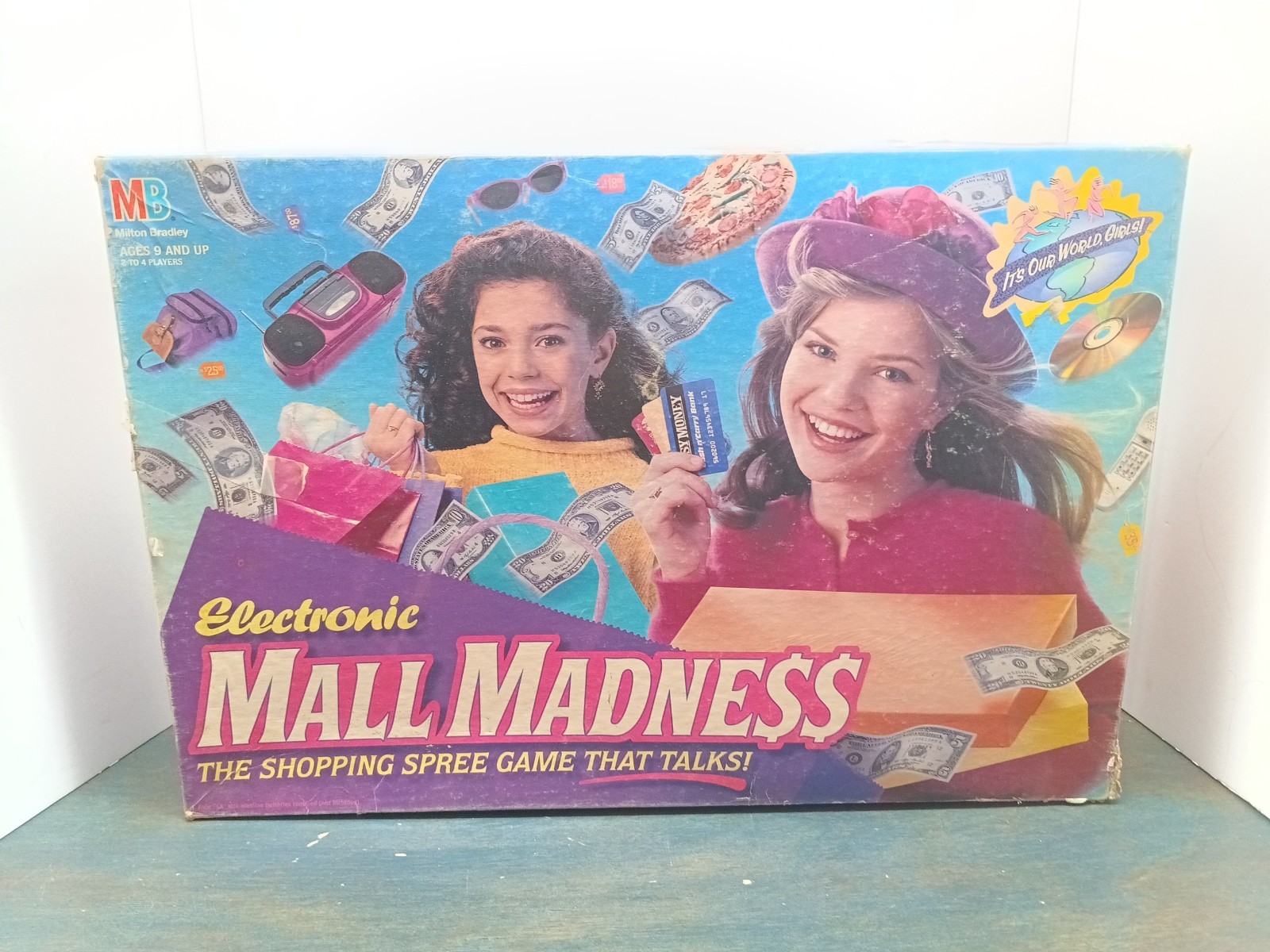 Vtg Mall Madness Electronic - Milton Bradley 1996 ~ 100% Complete ~ Works Vtg Mall Madness Electronic - Milton Bradley 1996 ~ 100% Complete ~ Works