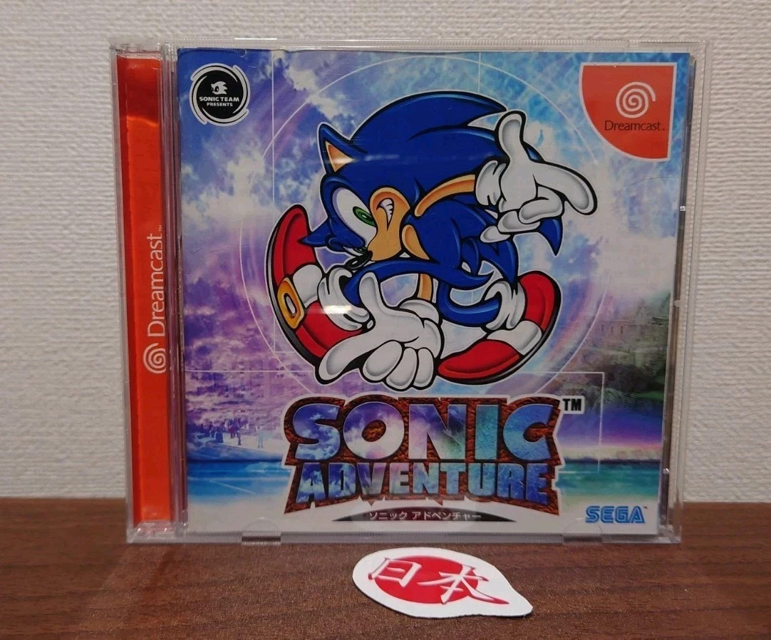 Sonic Adventure Sega Dreamcast HDR-0001 MINT + Manual NTSC-J Sonic Adventure Sega Dreamcast HDR-0001 MINT + Manual NTSC-J