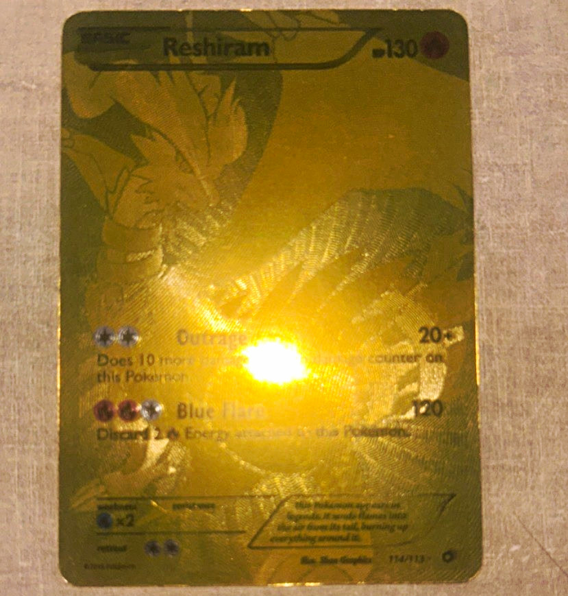 Reshiram 114/113 Legendary Treasures Secret Rare Holo EN 130HP Reshiram 114/113 Legendary Treasures Secret Rare Holo EN 130HP