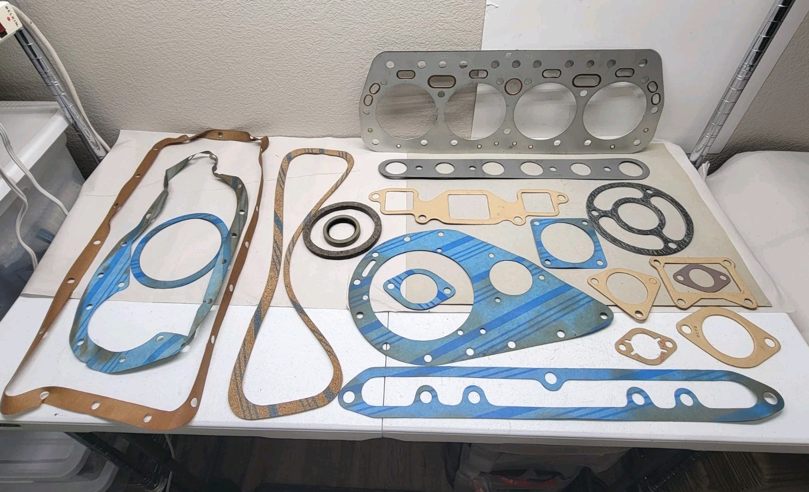 NOS Fel-Pro International IHC Tractor 4 F30 Engine Gasket Set FS 7316 S