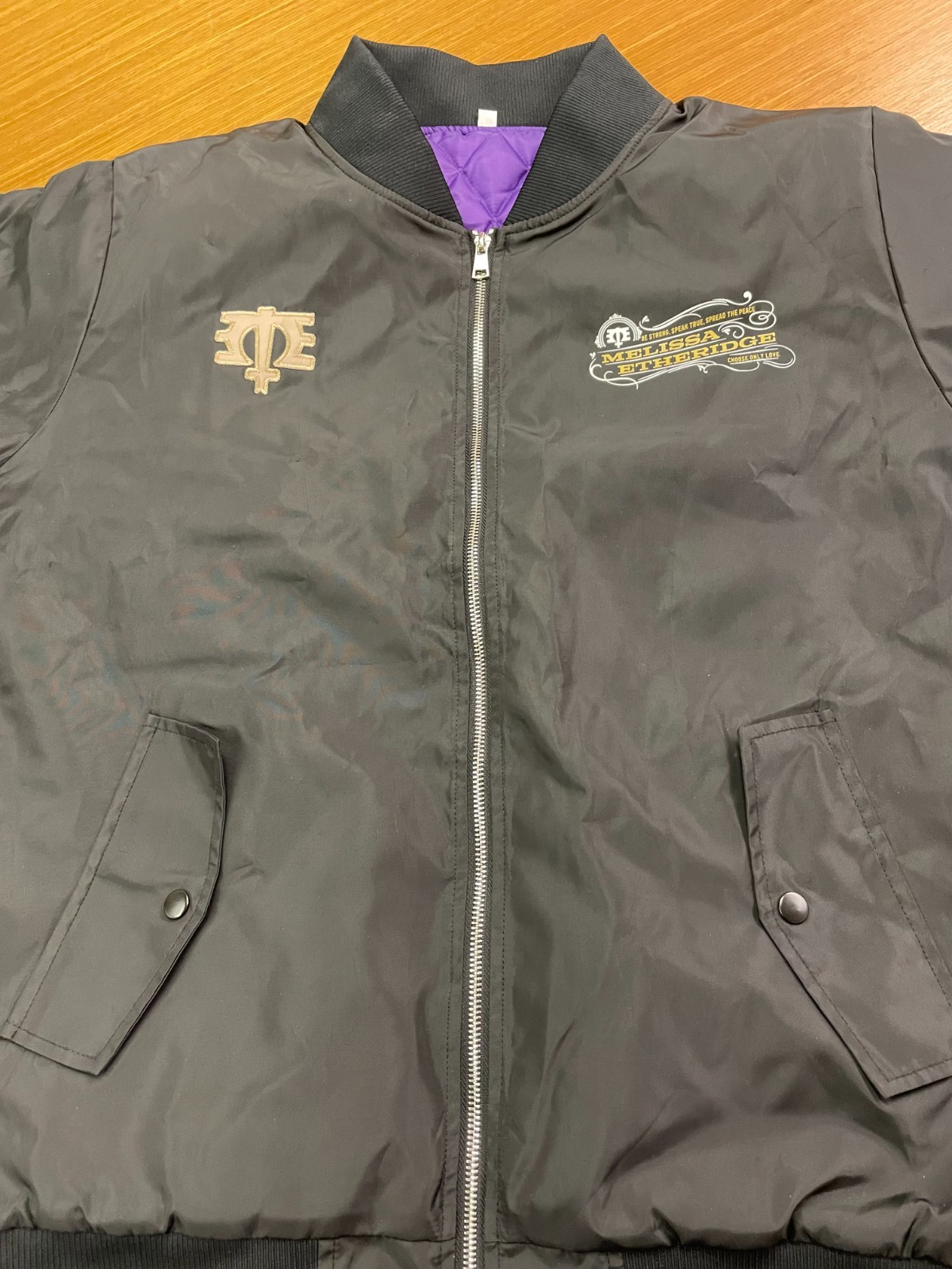 Melissa Etheridge VIP 2025 tour jacket - new/never worn Melissa Etheridge VIP 2025 tour jacket - new/never worn