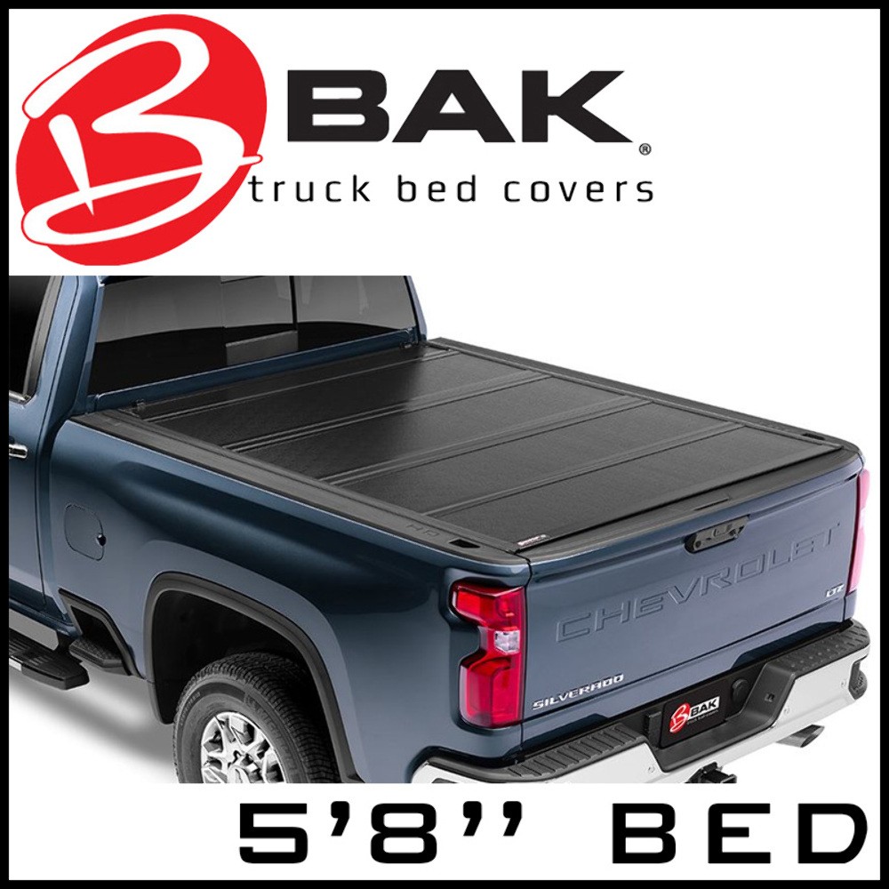 BAK BAKFlip G2 Hard Folding Tonneau Cover 14-18 Silverado Sierra 1500 5'8 BAK BAKFlip G2 Hard Folding Tonneau Cover 14-18 Silverado Sierra 1500 5'8