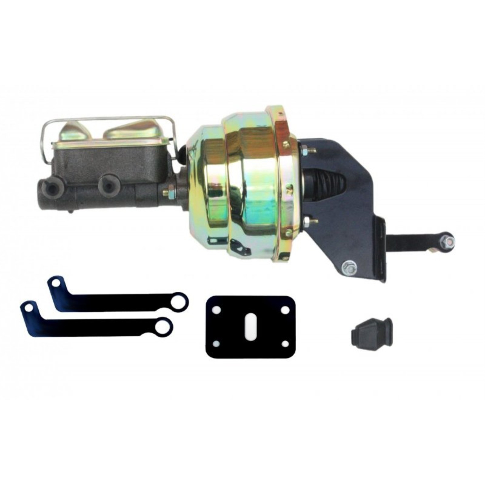 Power Brake Booster and Master Cylinder for 1966-74 Dodge Charger - man to power