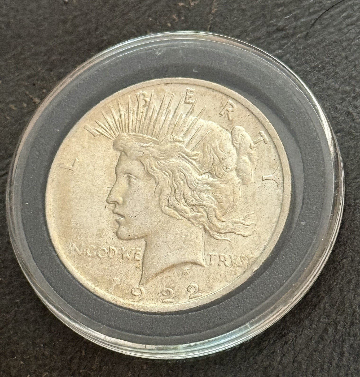 Vintage 1922 Peace Silver Dollar Vintage 1922 Peace Silver Dollar