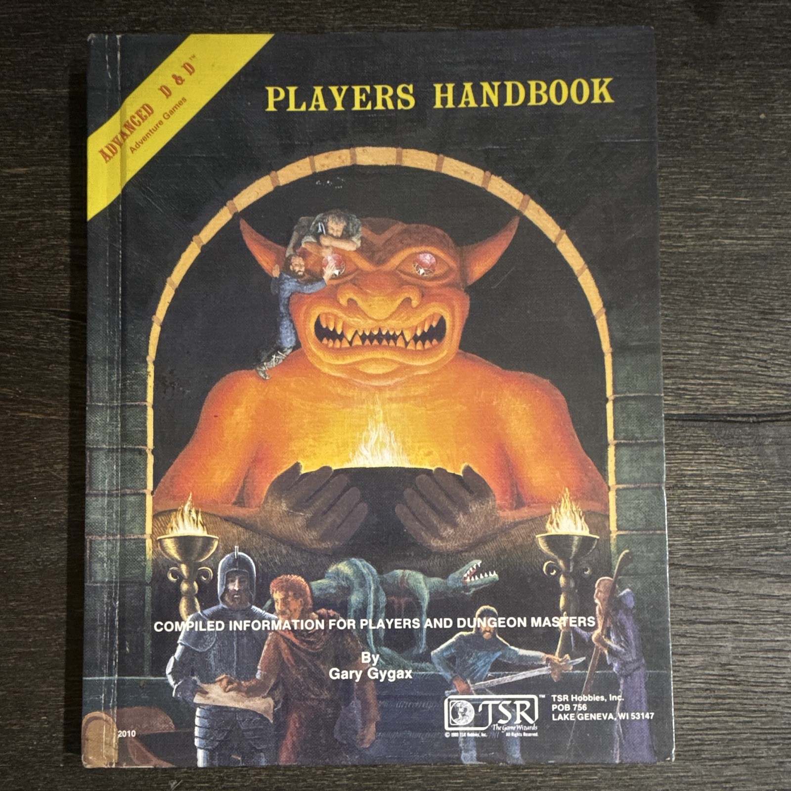 TSR Advanced Dungeons & Dragons Player’s Handbook 1978 Hardcover TSR Advanced Dungeons & Dragons Player’s Handbook 1978 Hardcover