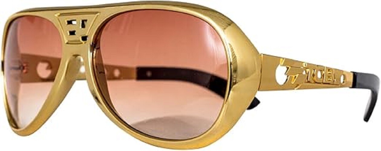 Adult Halloween Elvis Costume Glasses - Iconic Cosplay Accessory for King Look Adult Halloween Elvis Costume Glasses - Iconic Cosplay Accessory for King Look