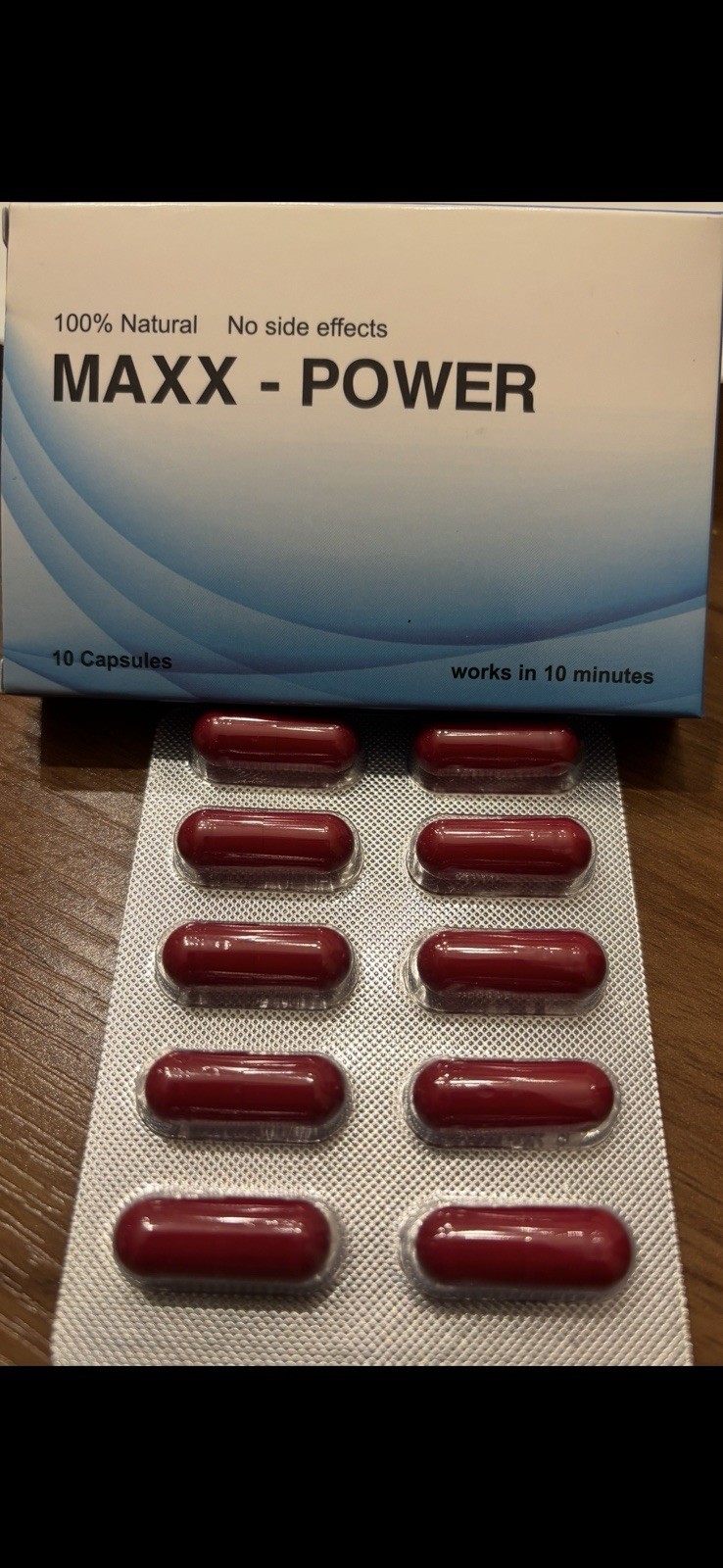 Maxx-power  Herbal Product  Guarantee Works  ( 10 Capsules) 