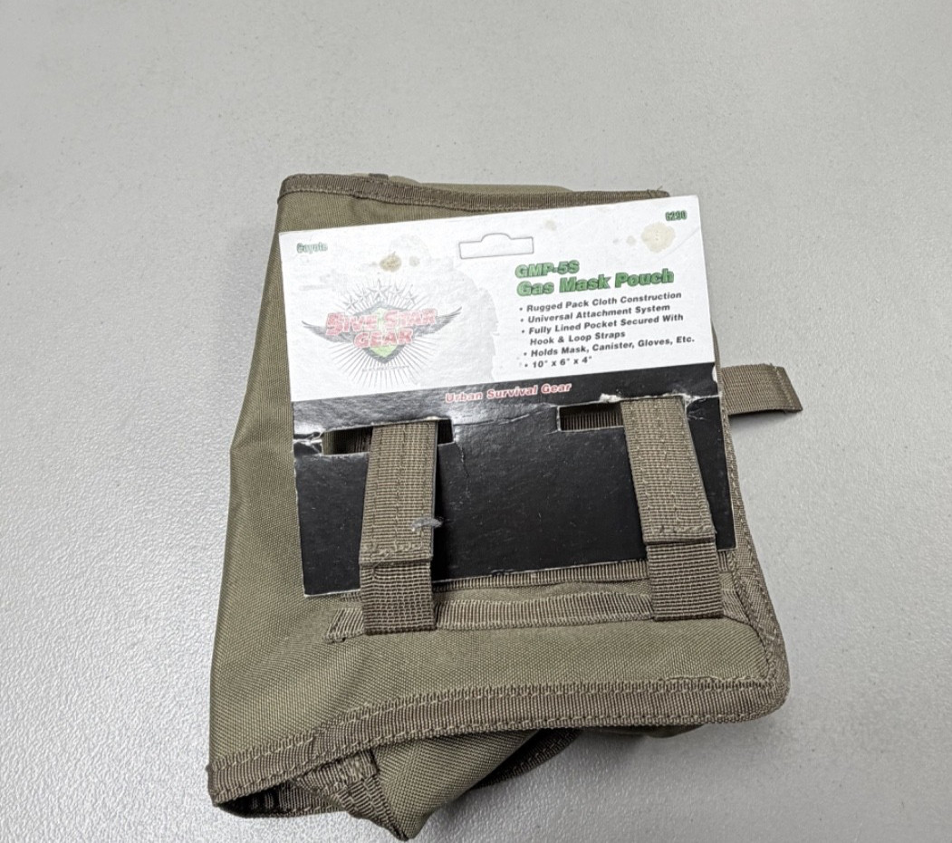 5ive star Gear GMP-5S Gas mask pouch Color: coyote 5ive star Gear GMP-5S Gas mask pouch Color: coyote