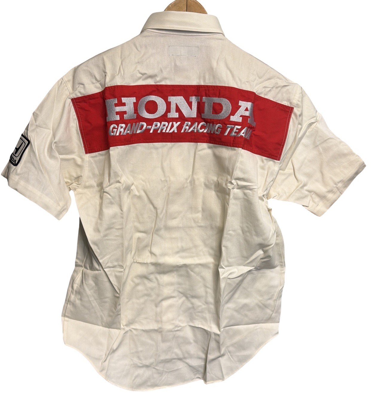 Vintage Honda F-1 Grand Prix Racing Team Pit Crew Shirt Size Large NWT Vintage Honda F-1 Grand Prix Racing Team Pit Crew Shirt Size Large NWT