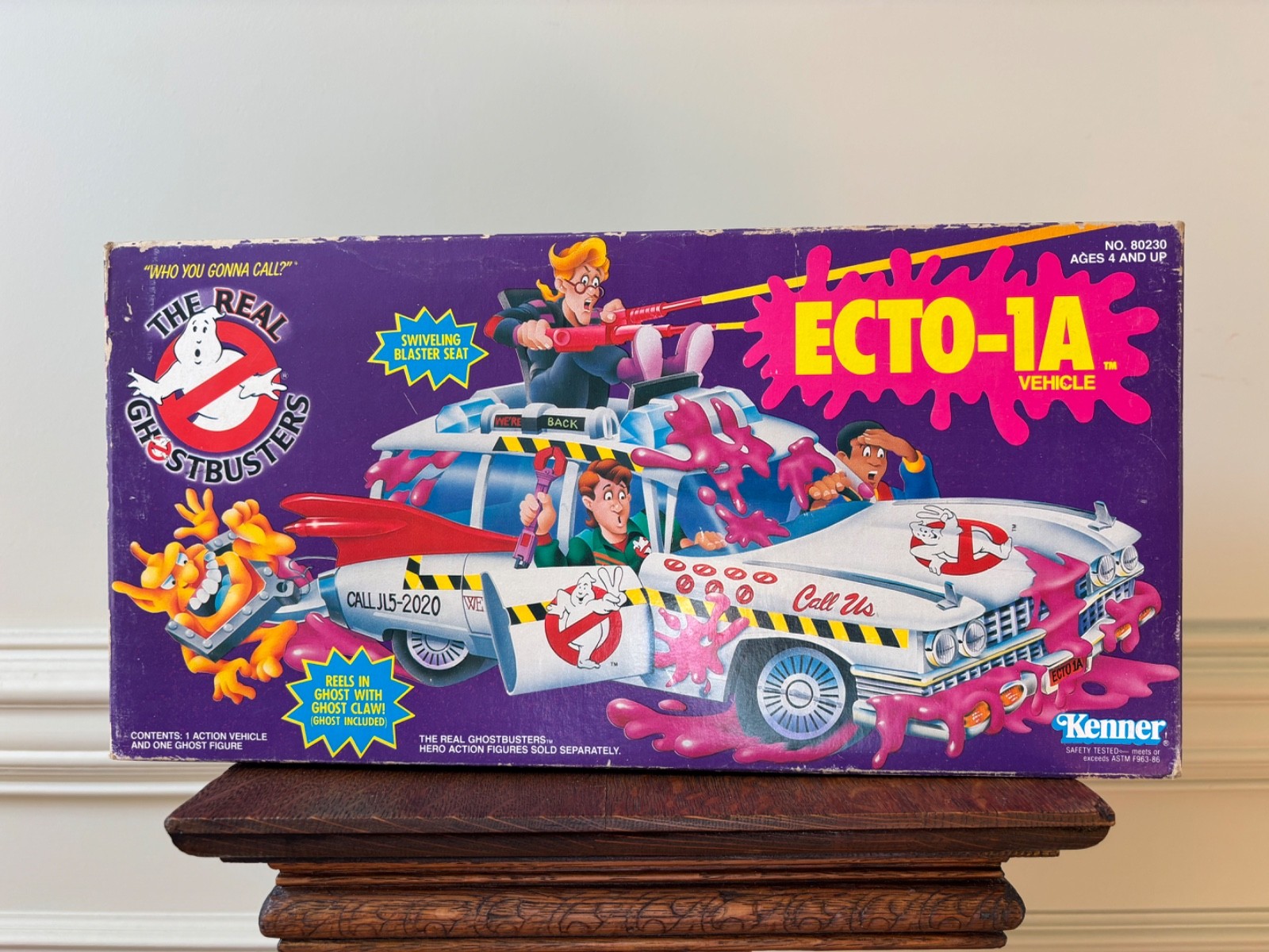 Vintage The Real Ghostbusters ECTO-1A Vehicle by Kenner Vintage The Real Ghostbusters ECTO-1A Vehicle by Kenner