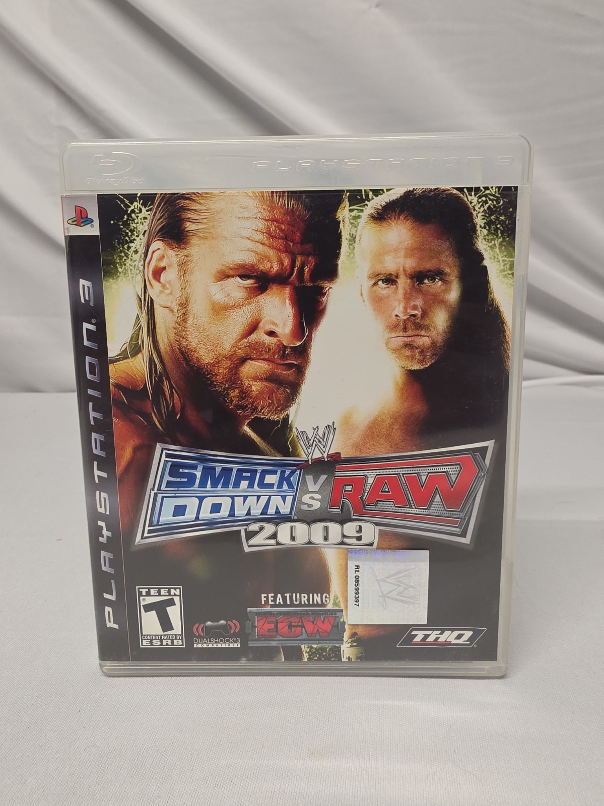 WWE SmackDown vs. Raw 2009 Sony Playstation 3 PS3 2008 CIB Complete Video Game WWE SmackDown vs. Raw 2009 Sony Playstation 3 PS3 2008 CIB Complete Video Game