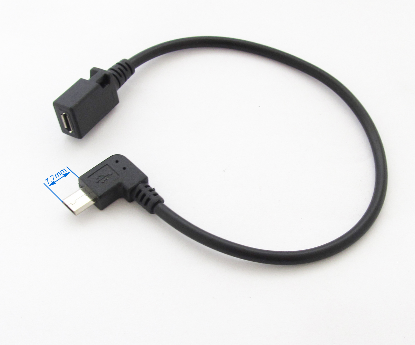 10pcs 1ft/30cm Micro 5pin USB Male To Female Right Angle data and charge Cable 10pcs 1ft/30cm Micro 5pin USB Male To Female Right Angle data and charge Cable
