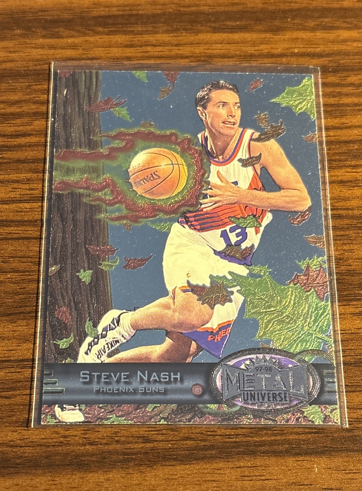 1997-98 Metal Universe - Steve Nash #101 1997-98 Metal Universe - Steve Nash #101