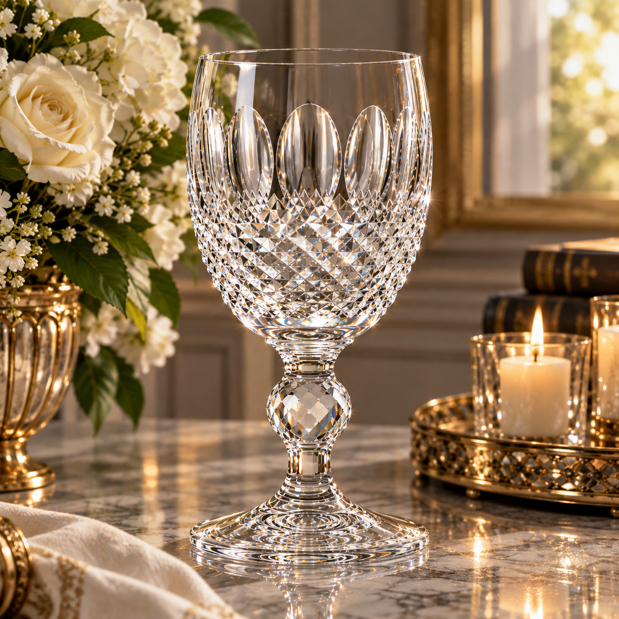 Waterford Crystal Colleen Short Stem Claret Glass 