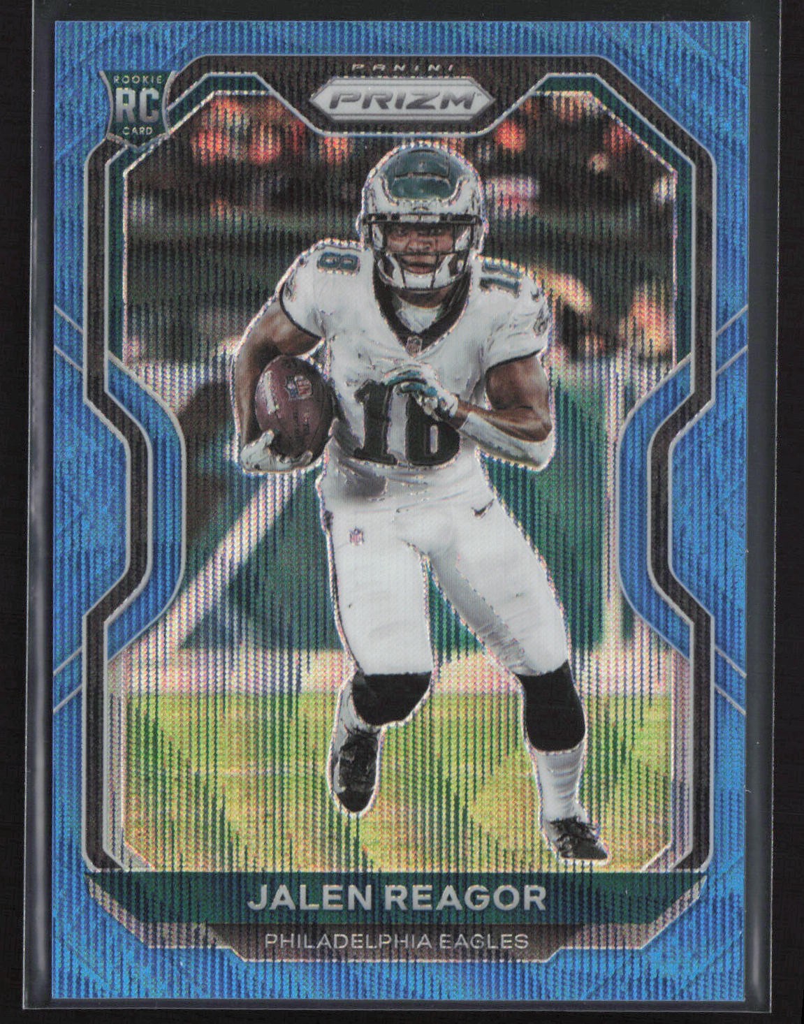 2020 Panini Prizm #342 Jalen Reagor Prizm Blue Wave #/199 Rookie RC 2020 Panini Prizm #342 Jalen Reagor Prizm Blue Wave #/199 Rookie RC