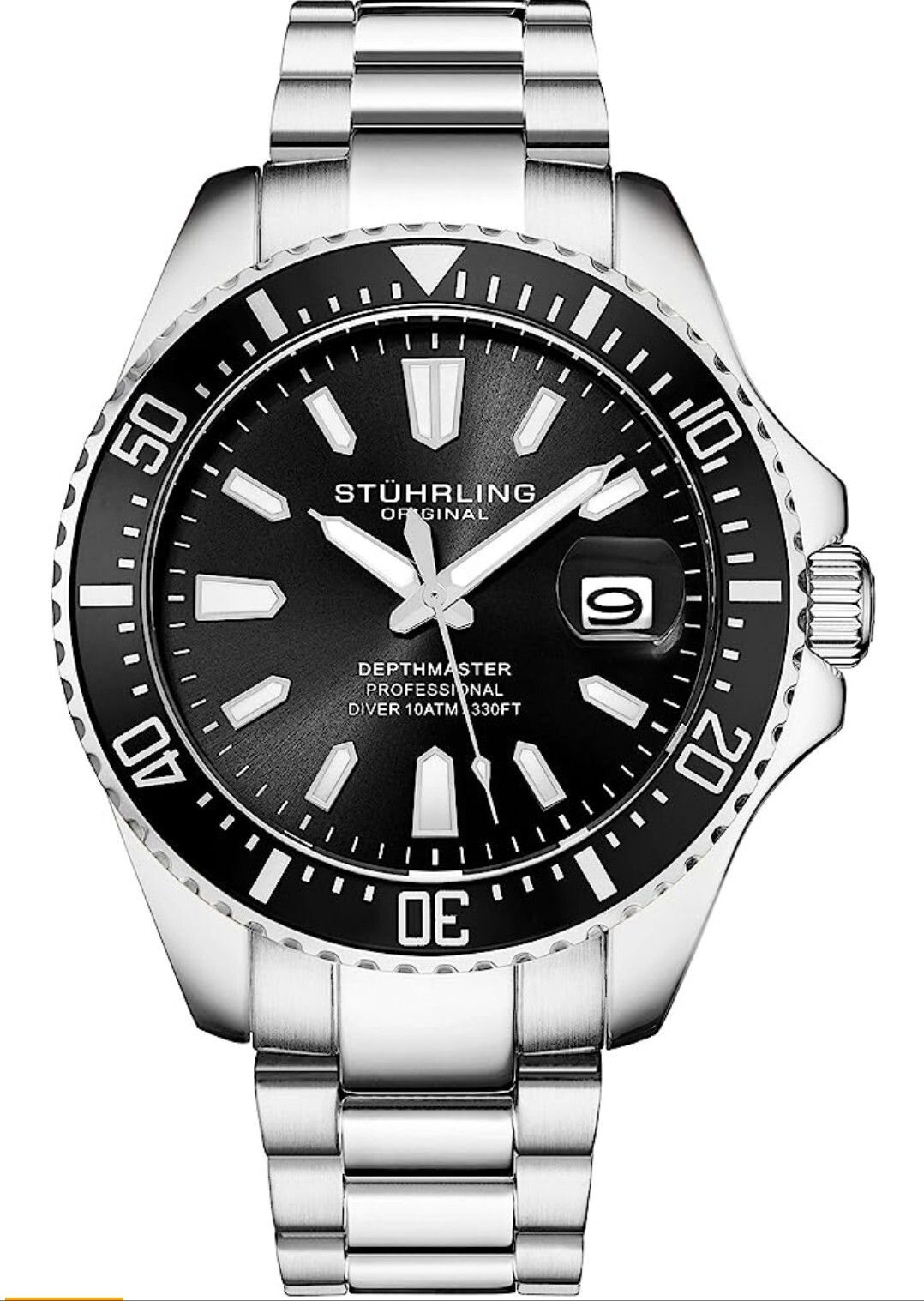 Stuhrling Depth Master professional diver Quartz Watch MSRP $495 Stuhrling Depth Master professional diver Quartz Watch MSRP $495
